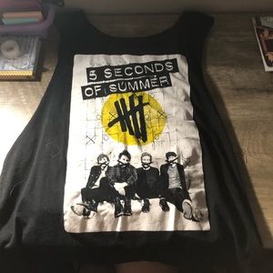 5 seconds of summer tank top !